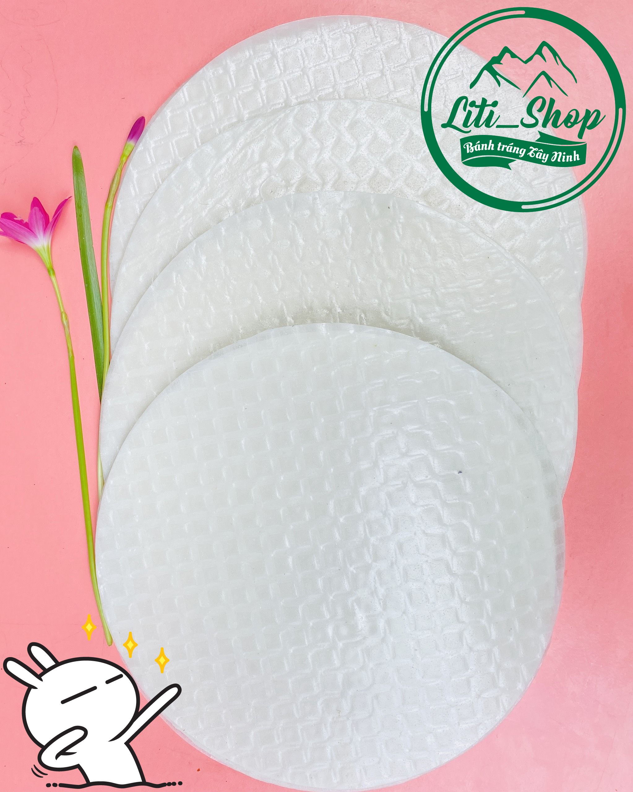 Bánh tráng Nướng trứng 500Gr