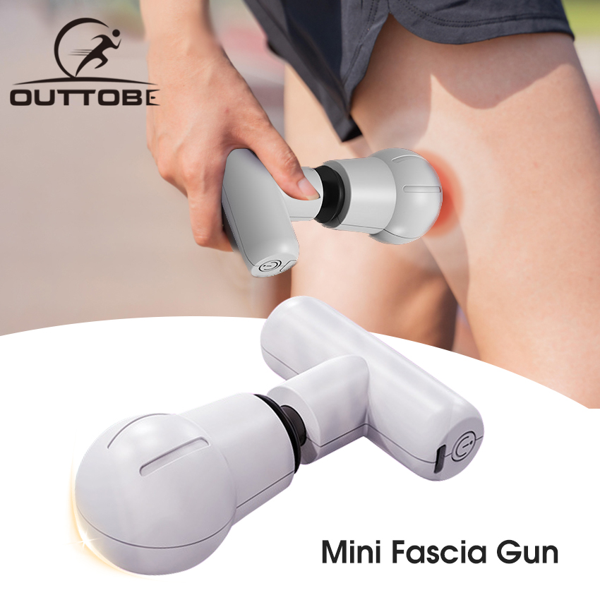 Outtobe Fascia Mini Muscle Relaxation Massage Electric Fascia Meridian Massage Mini Neck Massager Relaxation Tissue Handheld Massager Leg Massage Machine Foot Massage Machine