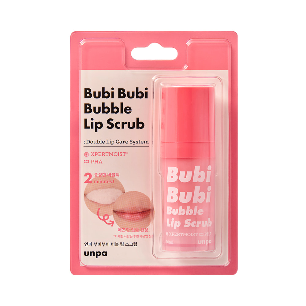 Tẩy da chết môi sủi bọt bubi bubi lip 12ml - hàn quốc