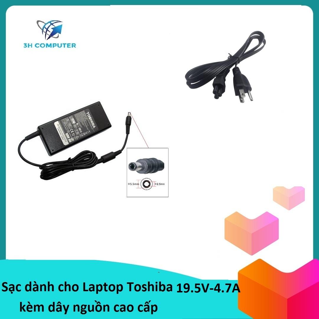 Sạc Dành Cho Laptop Toshiba 19V - 4.74A (90W)-Tặng dây sạc laptop