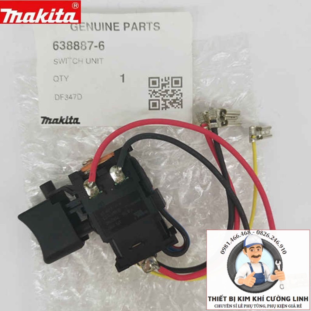 Bộ công tắc df347d makita 638887-6 👉hàng chính hãng👈 ⚡️𝐅𝐑𝐄𝐄 𝐒𝐇𝐈𝐏⚡️