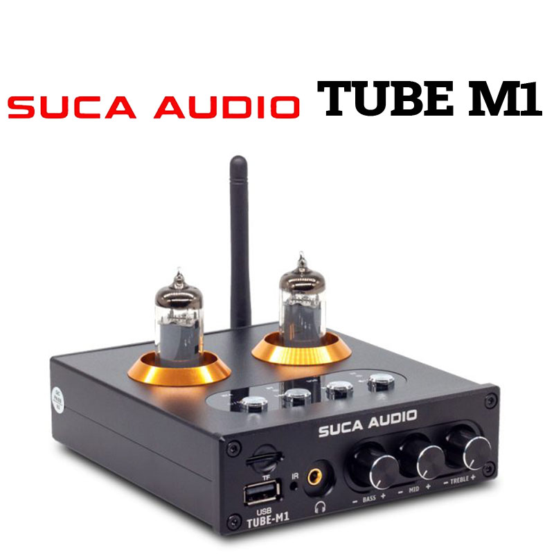 Pre đèn suca Tube M1 Bóng 6k4 Trang bị bluetooth 5.0 đọc trực tiếp USB 32g , tăng giảm bass mid trép