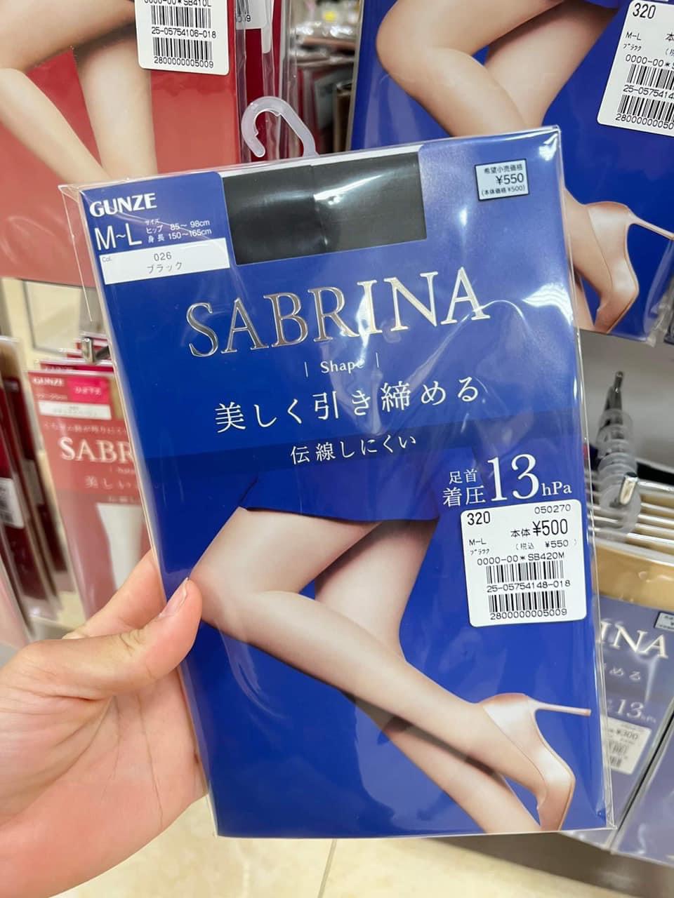 Quần tất Sabrina Natural Fit siêu dai - nội địa Nhật Bản