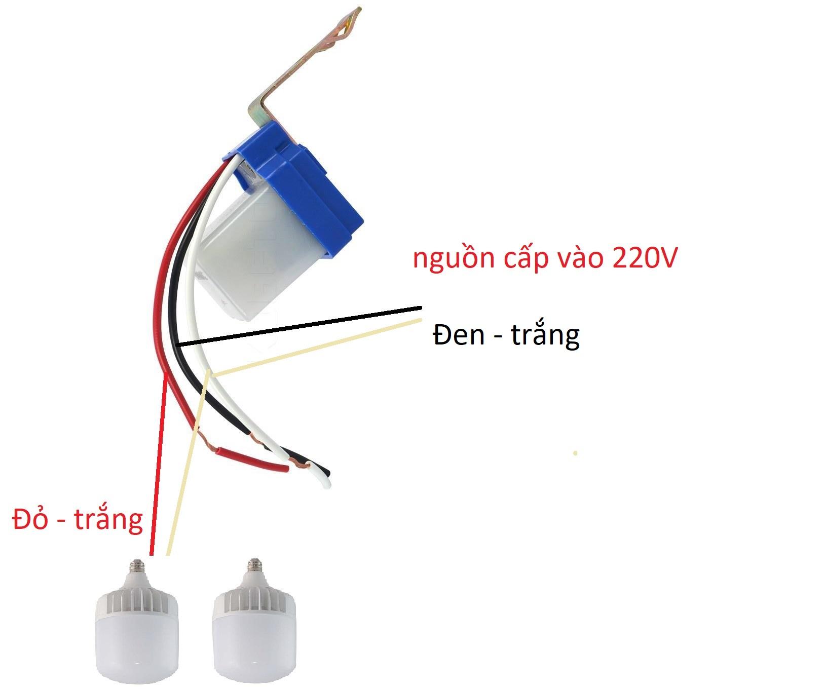 Cảm biến ánh sáng 220V 10A