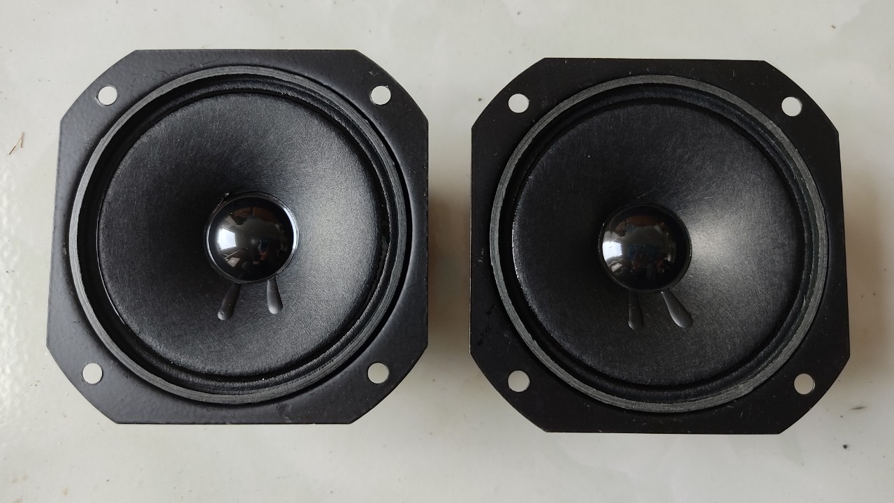 Loa treble 2 từ vuông toàn vành 8.5cm - Loa treble cao cấp - loa treble rời xịn