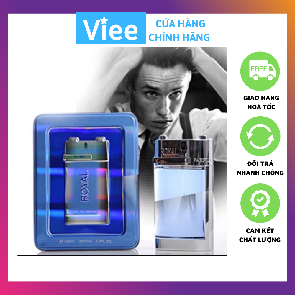 Nước hoa Royal hộp thiếc cao cấp dành cho nam 100ML