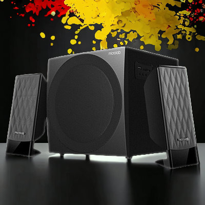 Loa máy tính Microlab M-300 ( 2.1) (Đen) 38W Hàng Chính Hãng