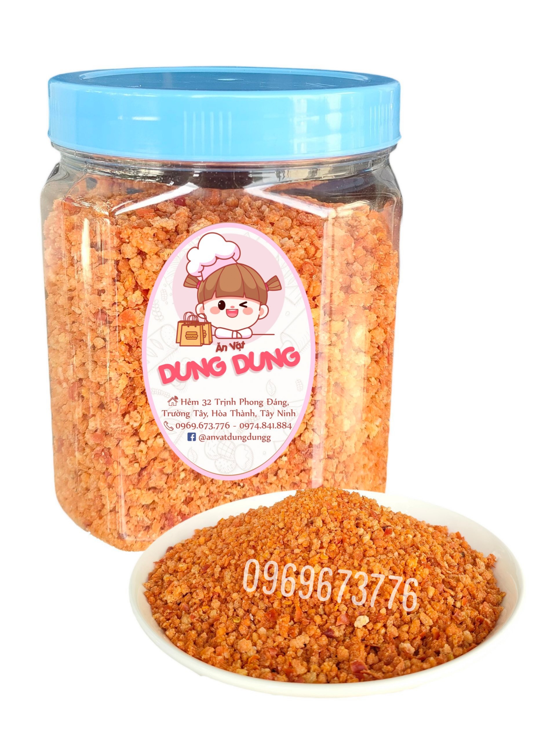 Muối ớt chay chính gốc Tây Ninh 100g 500g 1kg