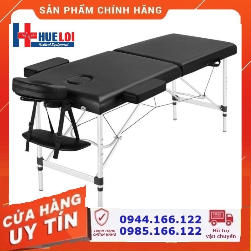Giường massage gấp gọn - Giường châm cứu bấm huyệt