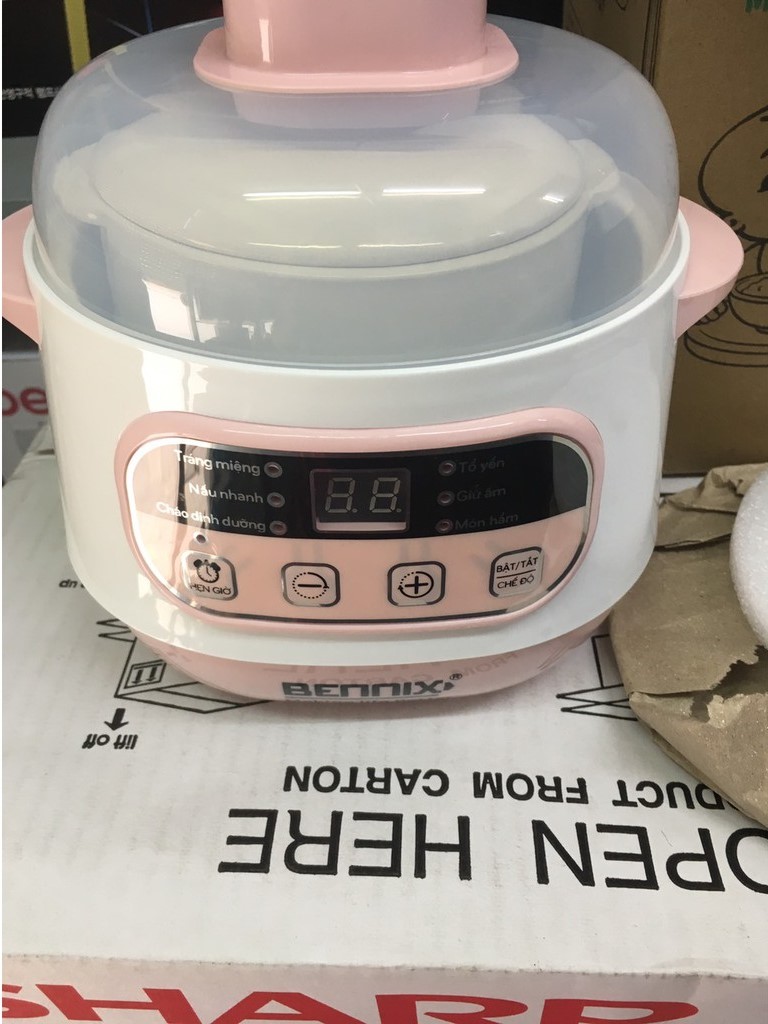 Nồi náu chậm cách thủy bennix bn-100a