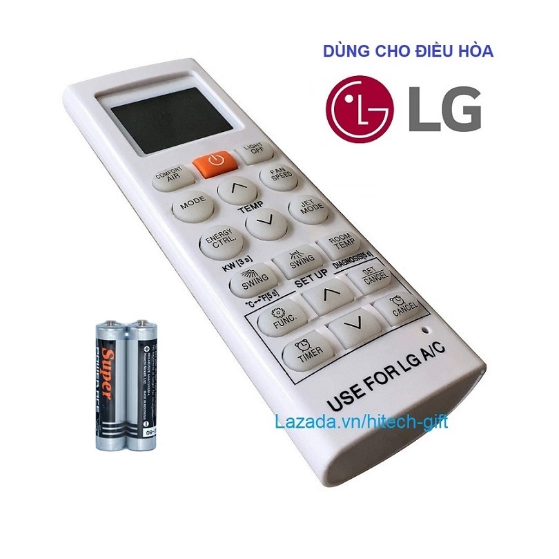 Remote Điều Khiển Máy Lạnh LG Điều Hòa AKB74955617 AKB74955604 Kèm Pin