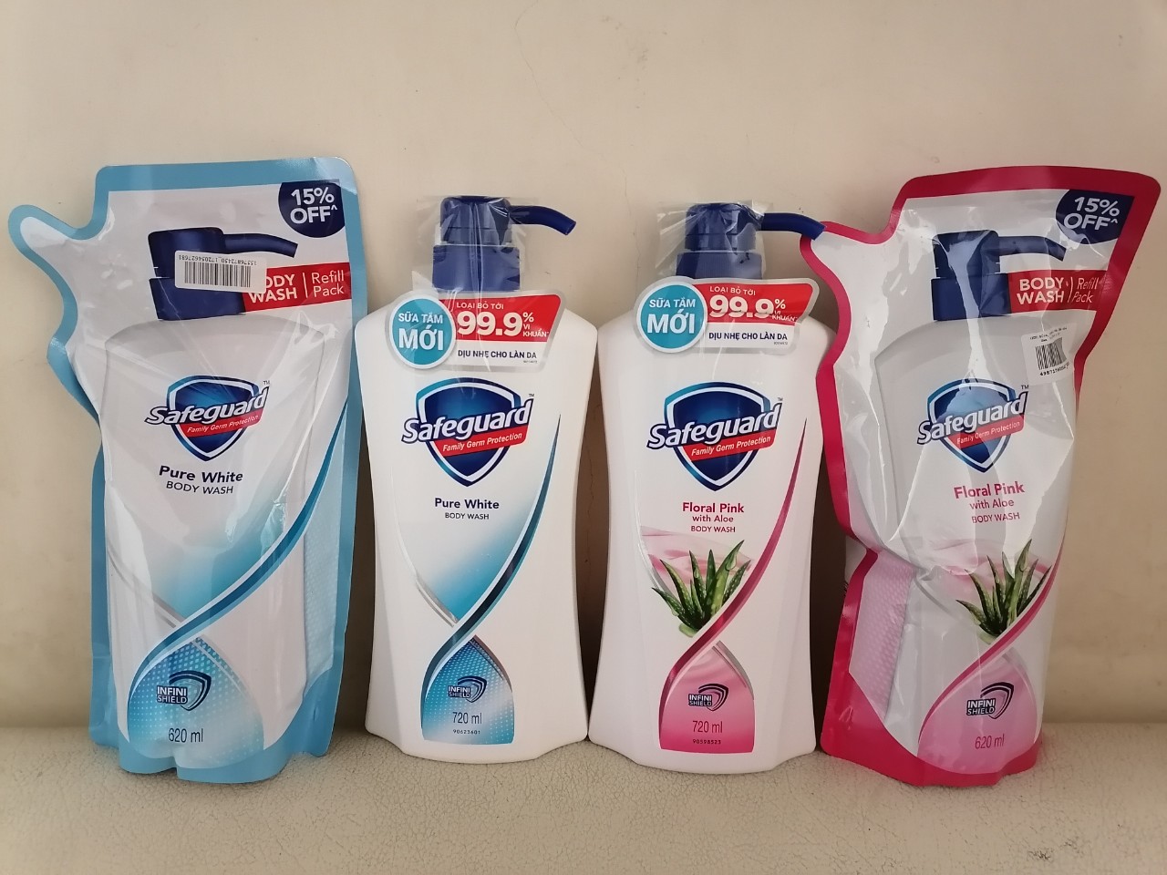Sữa tắm Safeguard 720ml