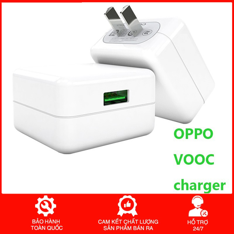[HÀNG CHÍNH HÃNG] củ sạc oppo bộ sạc nhanh oppo R-15 bảo hành 12 tháng