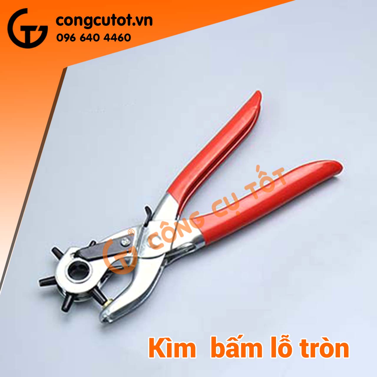 Kìm bấm lỗ dây đồng hỗ - kìm bấm lỗ dây nịt 2-4.5mm