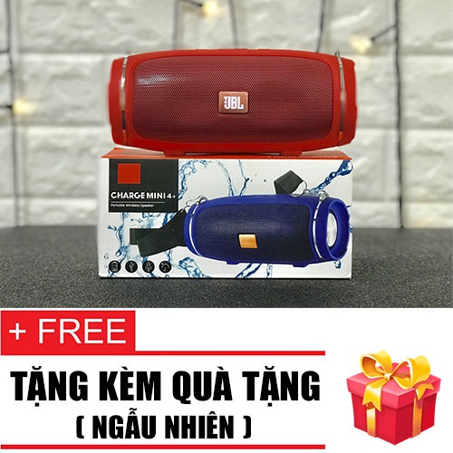 Loa Bluetooth Charge 4 Mini Bản Pro Nâng Cấp Pin Trâu Có Dây Đeo Tiện Lợi, Âm Thanh Đỉnh Cao Chống Nước IPx7, Loa bluetooth, loa không dây loa vi tính loa boombox - Hàng Nhập Khẩu