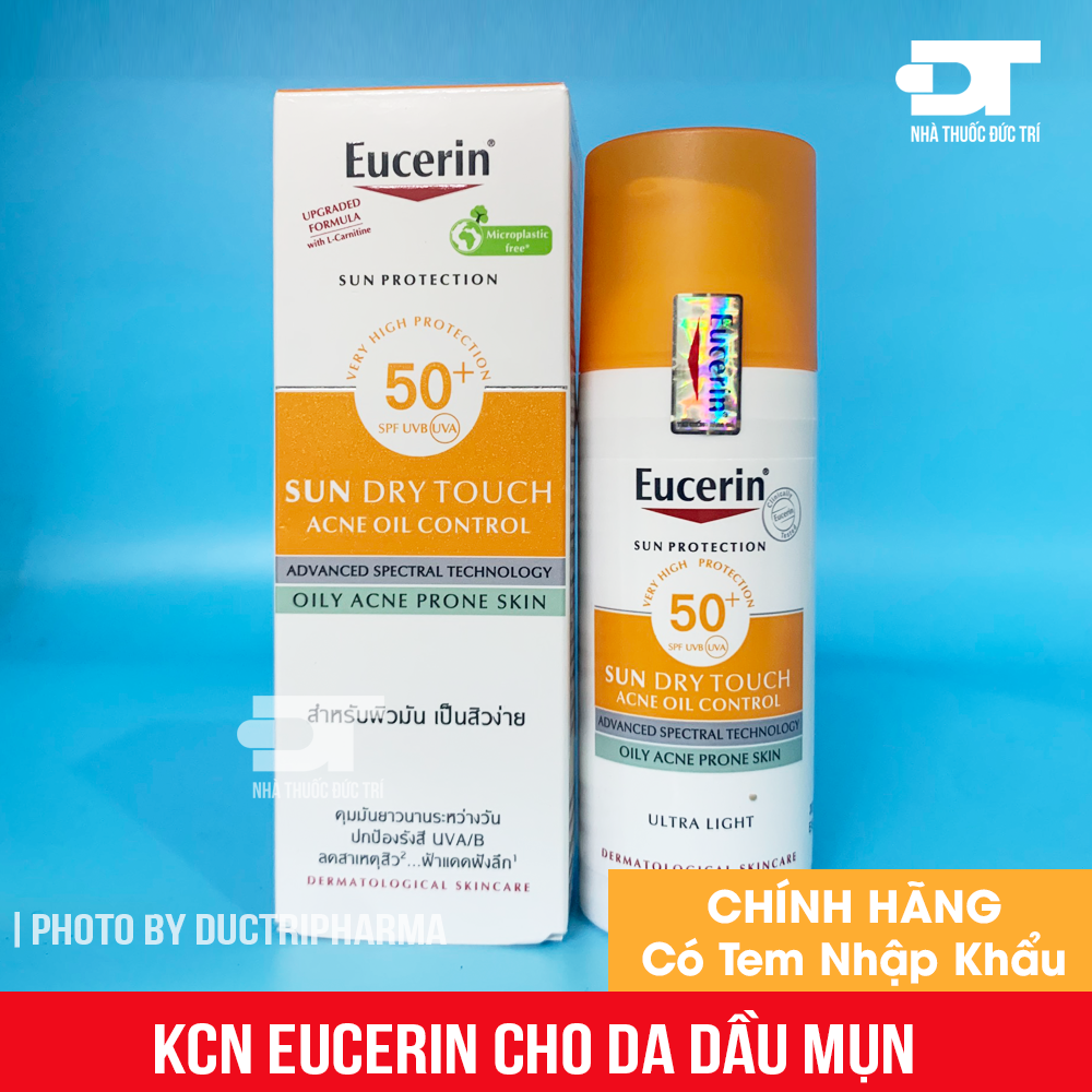 Kem chống nắng cho da nhờn mụn eucerin oil control dry touch, cam kết hàng đúng mô tả, chất lượng đảm bảo an toàn đến sức khỏe người sử dụng