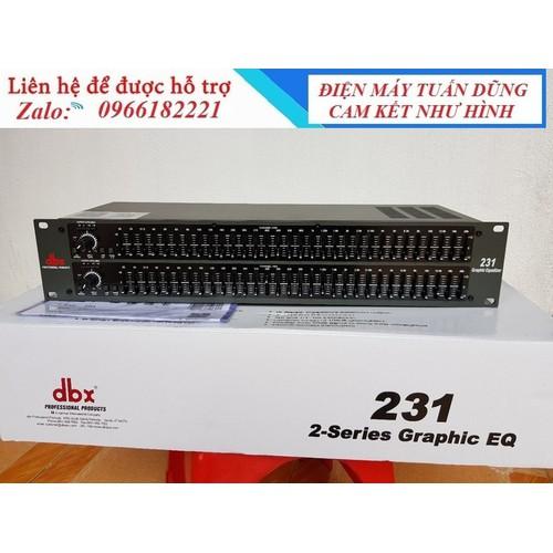 Lọc tiếng cao cấp DBX 231-Lọc xì cho dàn âm thanh chất lượng tốt - lọc âm cao cấp