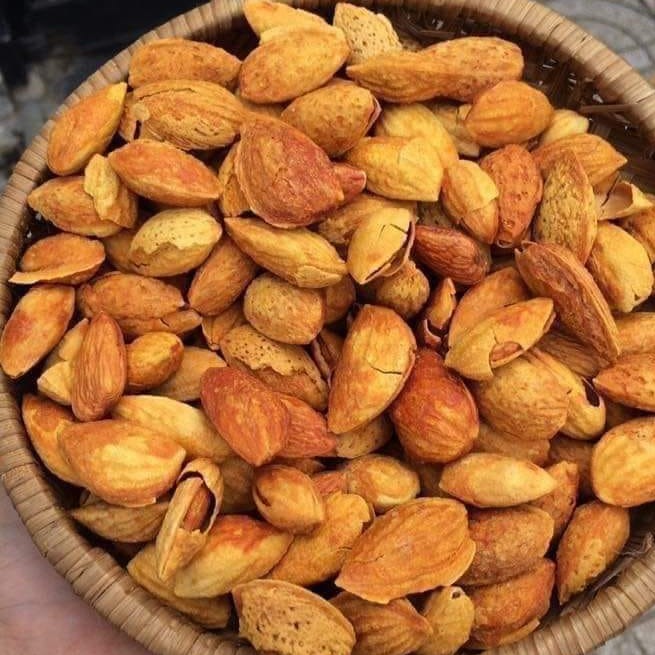 Hạnh nhân rang bơ 100gr SIÊU NGON, ĂN LÀ MÊ [Hạnh nhân cao cấp  MẪU 100GR  DÙNG THỬ]