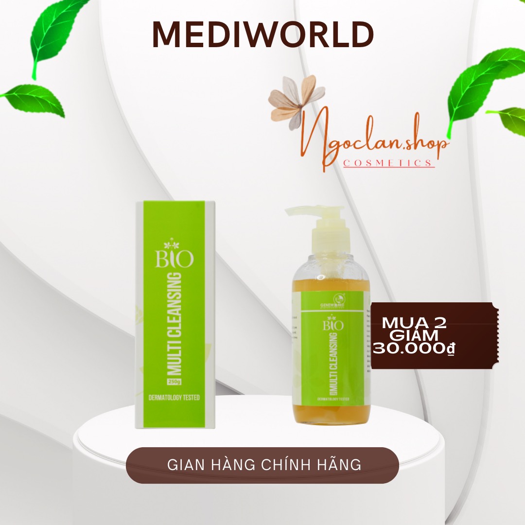 Bio Multi Cleansing sữa rửa mặt của Mediworld và Geneworld