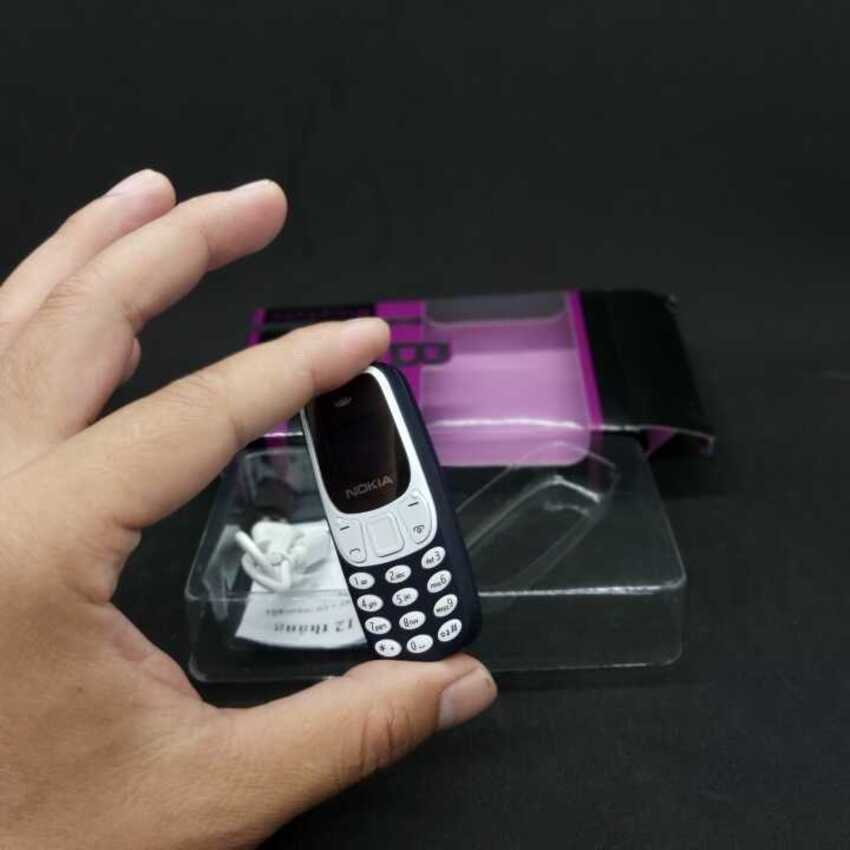 Điện Thoại Mini 3310 màu Xanh Đen (Mã SP: N3310-BM10) – Điện Thoại Siêu Nhỏ 3310 nhỏ gọn 2 sim 2 sóng âm thanh cực to có thể kết nối SmartPhone - Điện thoại pin trâu – nghe nhạc mọi nơi