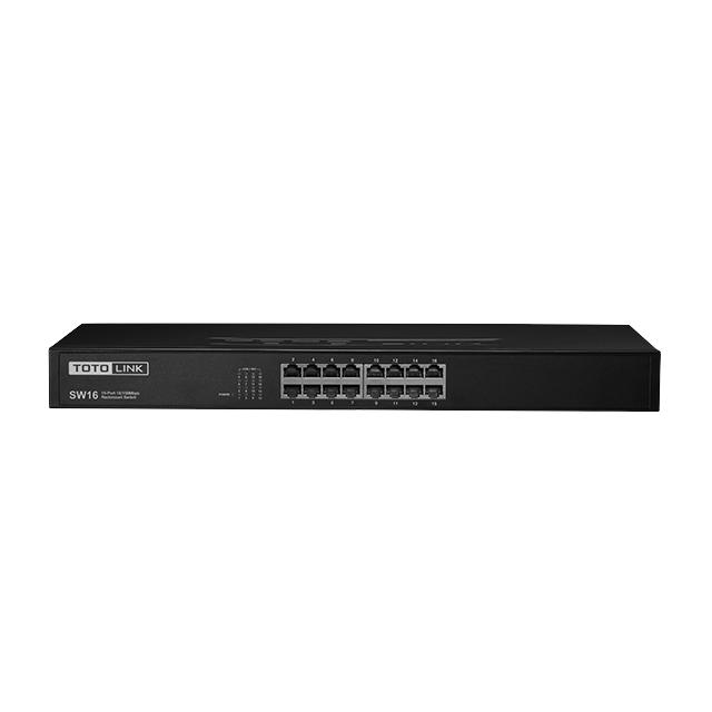 Switch 16 cổng tốc độ 10/100mbps totolink sw16