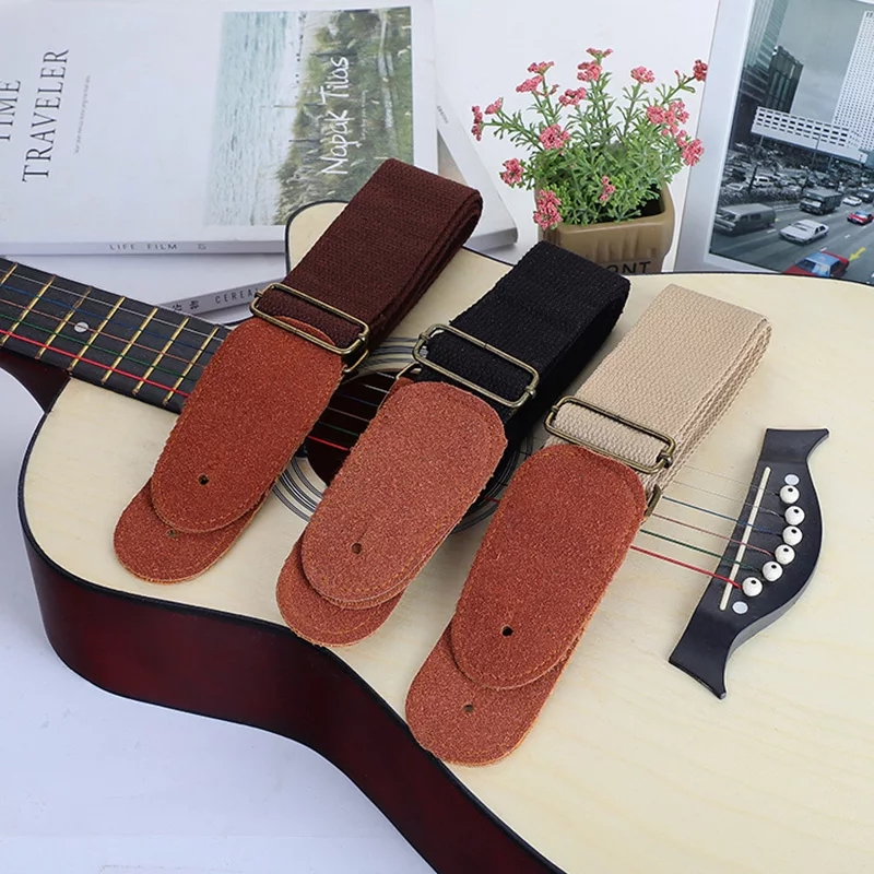 Dây đeo đàn guitar vintage dd02 chất liệu cotton