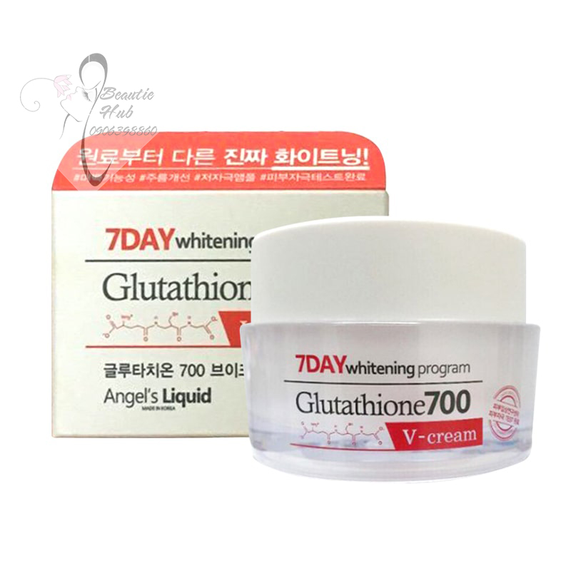 [HCM]Kem Trắng Da 7 Day Whitening Program Glutathione 700V Hàn Quốc