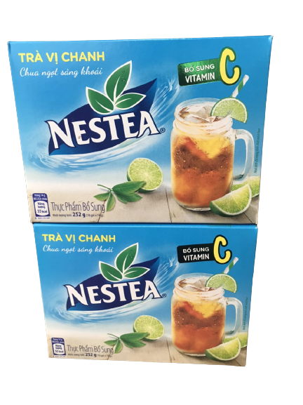 Combo 2 hộp trà vị chanh nestea hộp 252g