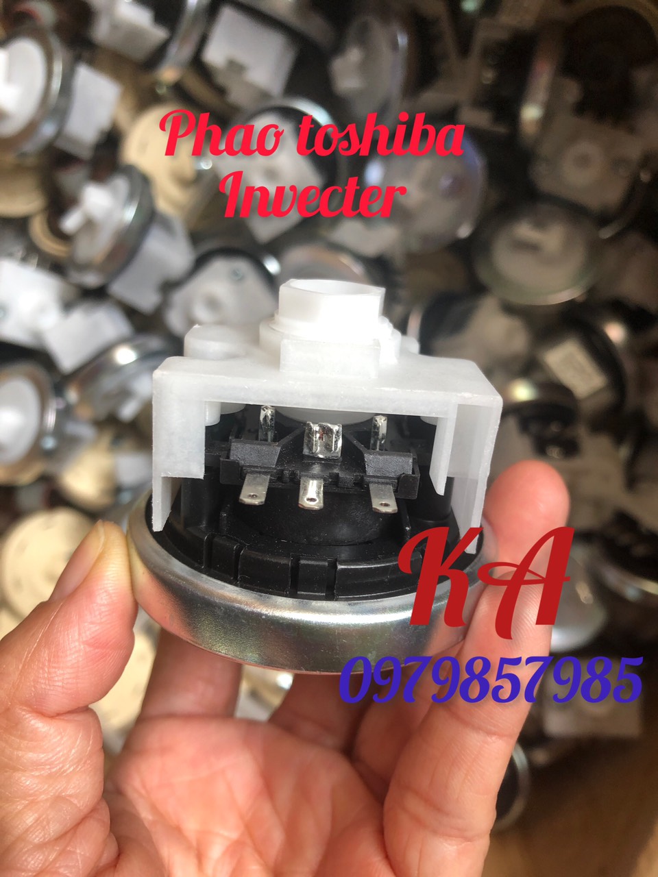 [Có sẵn] PHAO ÁP LỰC NƯỚC DÙNG CHO MÁY GIẶT TOSHIBA INVERTER 3 DÂY