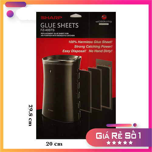 Fz-40sts | tấm keo bắt muỗi máy sharp fp-gm30e-b, fp-jm30v-b, fp-fm40e-b, fp-jm40v-b và fp-gm50e-b