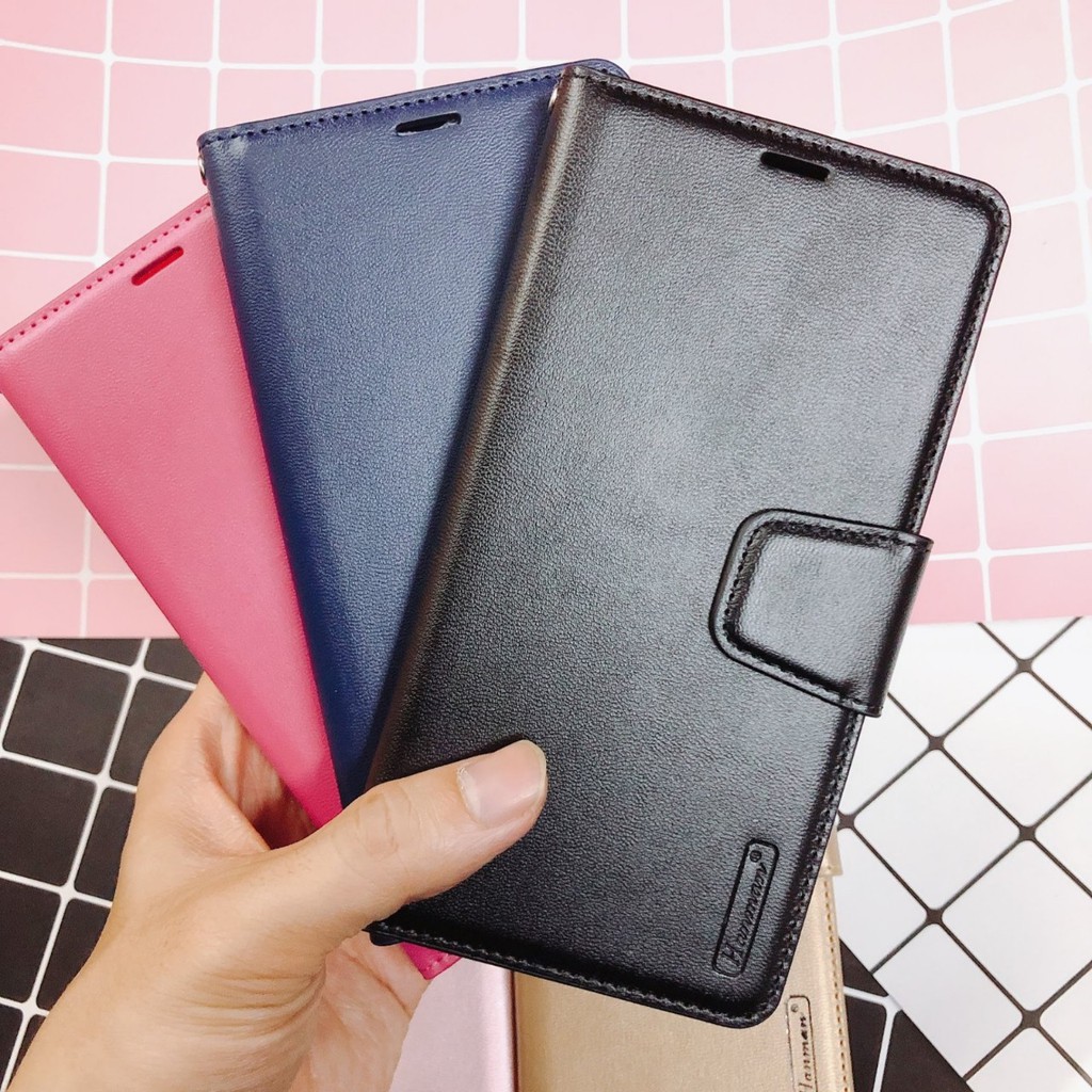 Bao da Samsung Galaxy A31, A51, A71, A11. A21S, M51 Hanman Có ngăn cài thẻ