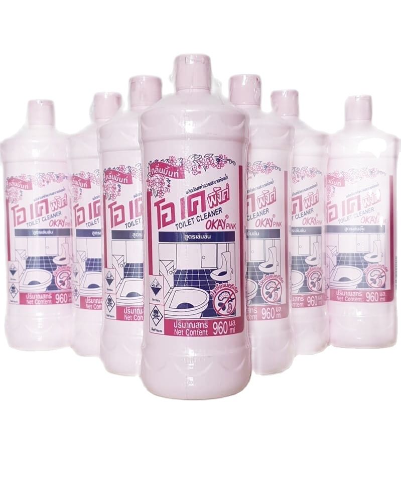 Nước Tẩy Toilet OKAY Thái Lan 960ml. Đánh Bay Mọi Vết Bẩn