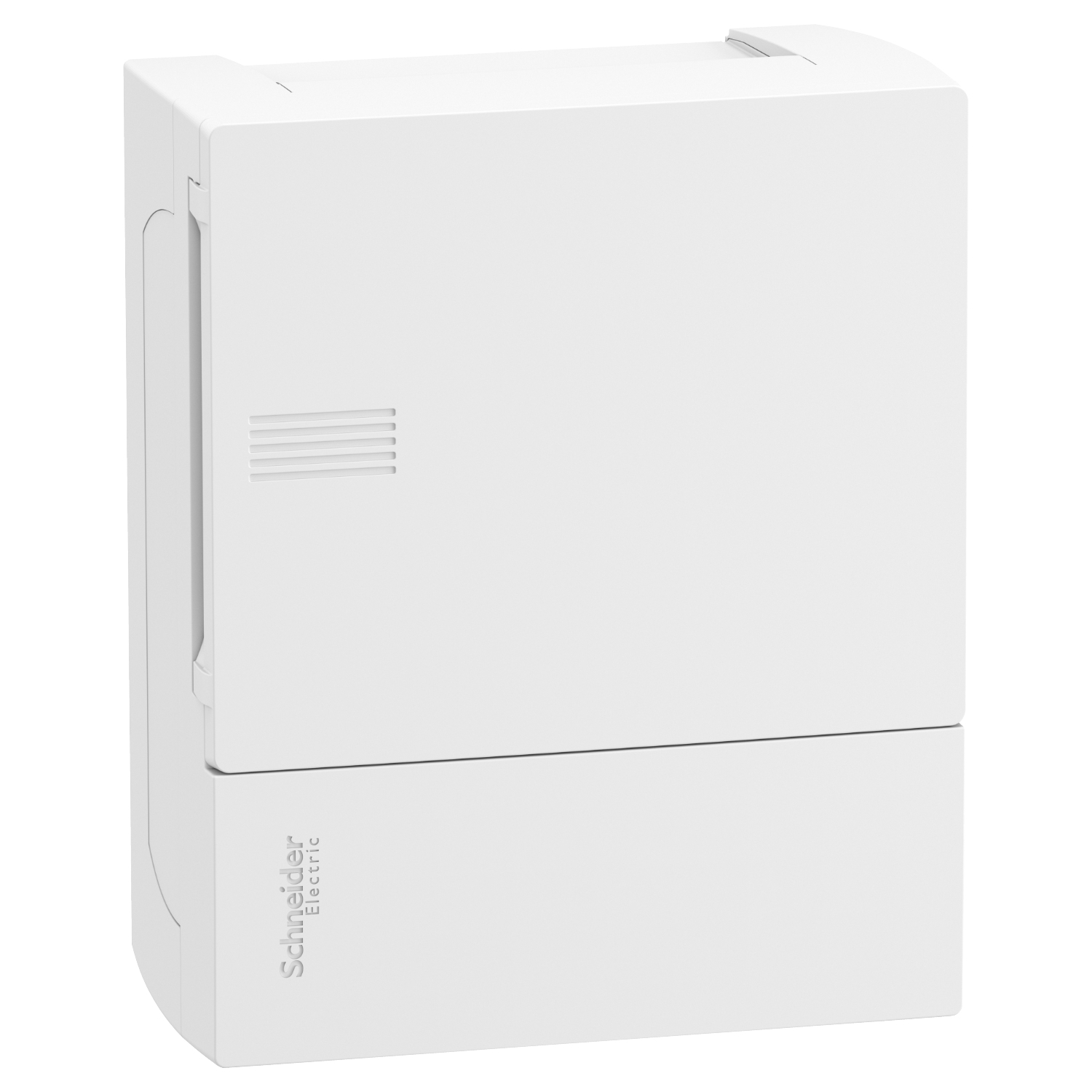 Tủ điện nhựa nổi resi9 mp cửa trắng 6 module schneider mip12106