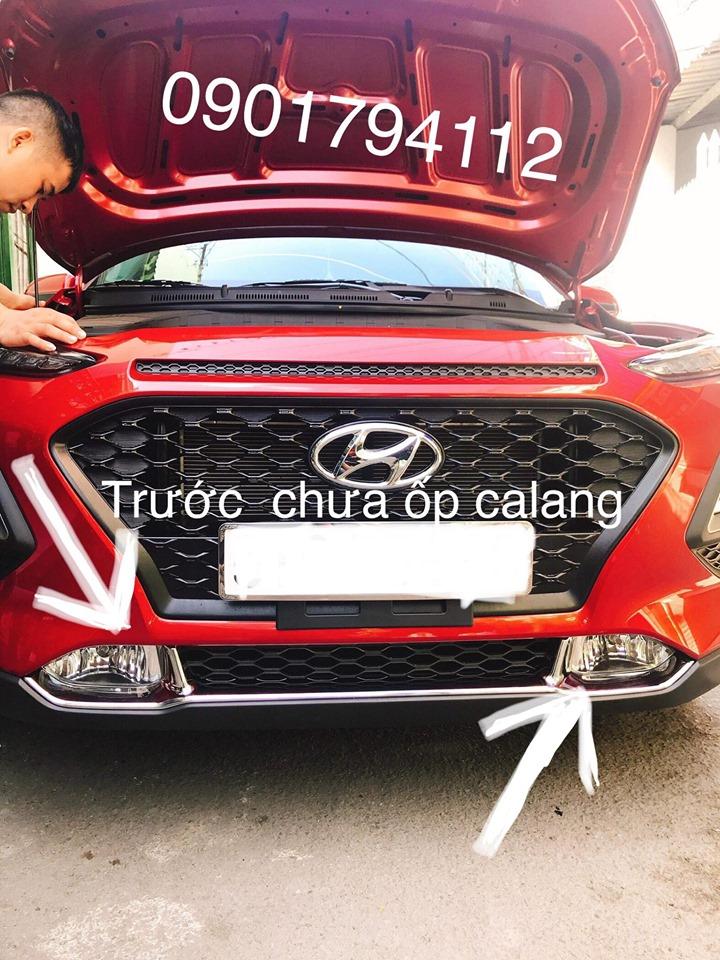 ốp cản trước sau xe Kona hàng korea cao cấp