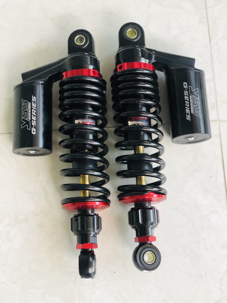 Phuộc kiểu  có bình dầu YSS  SIRIUS, TAURUS, JUPITER, GRAVITA 1:1