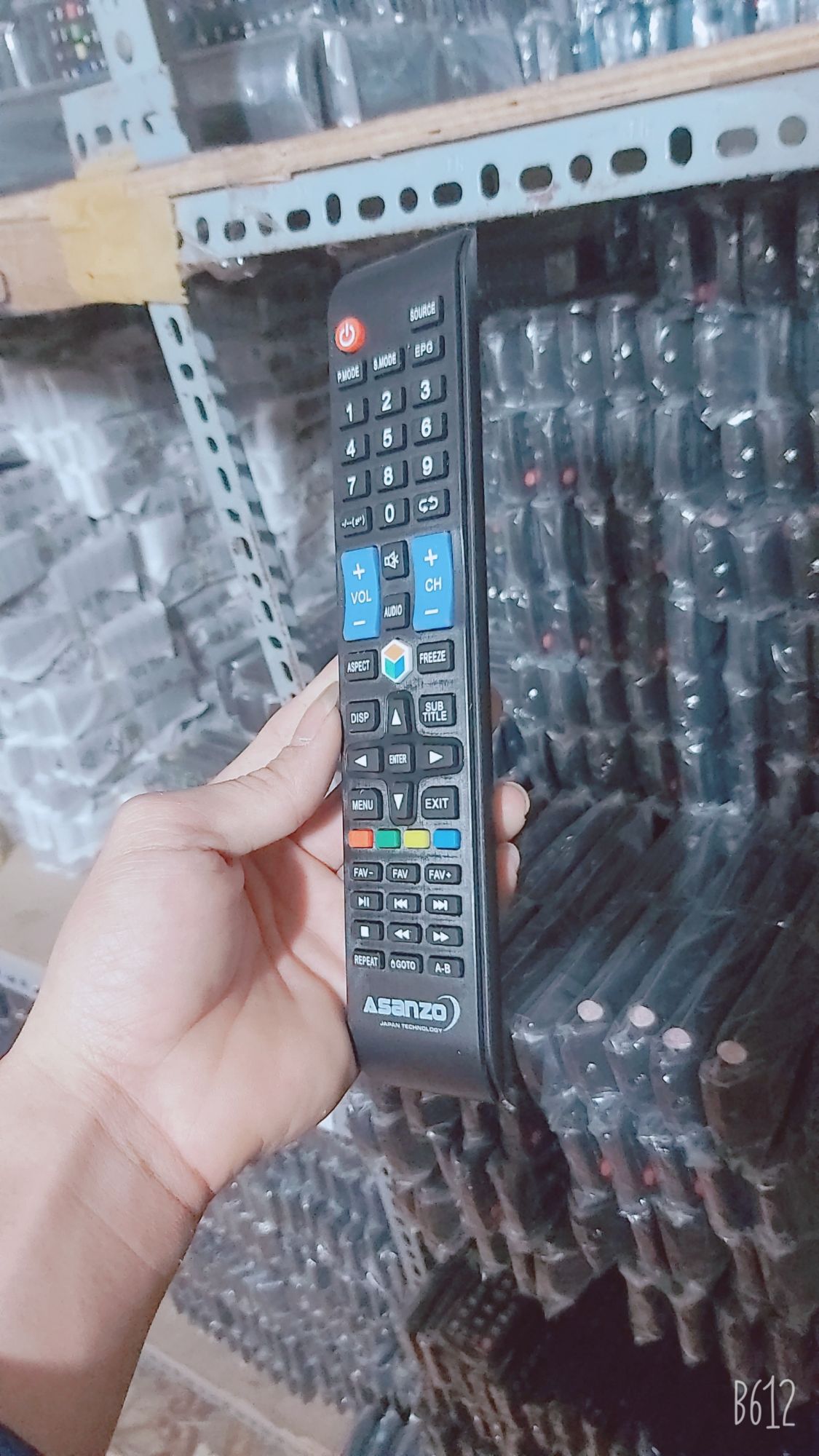 Điều khiển tivi ASANZO smat dài