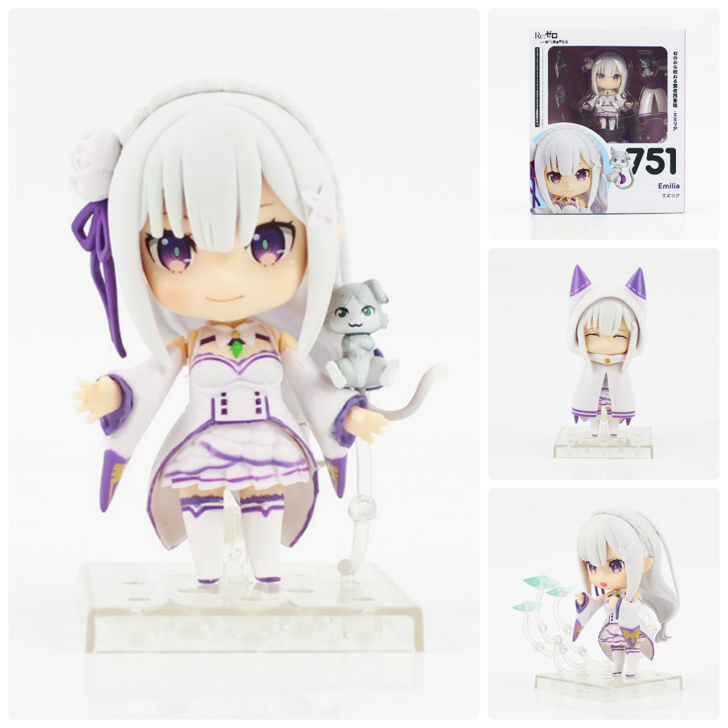 Mô hình nendoroid 751 - emilia - anime re: zero