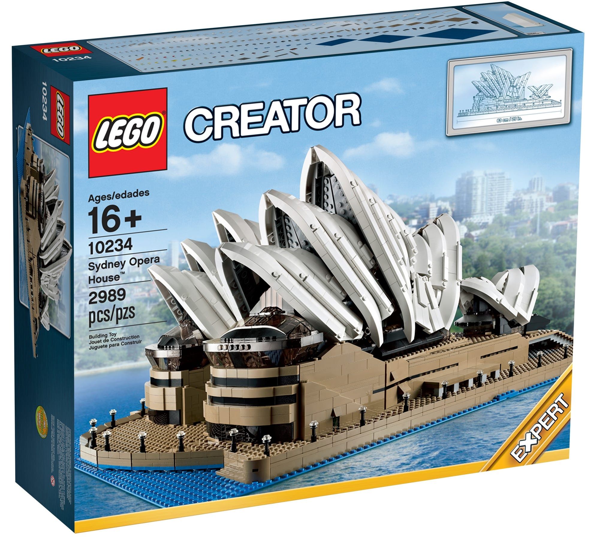 BRICK4U - LEGO  CREATOR EXPERT - 10234 - NHÀ HÁT OPERA SYDNEY - SYDNEY OPERA HOUSE