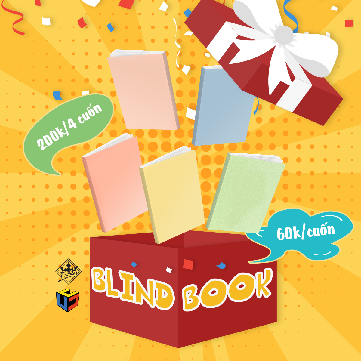 Blind book - sách random - cẩm phong, uranix
