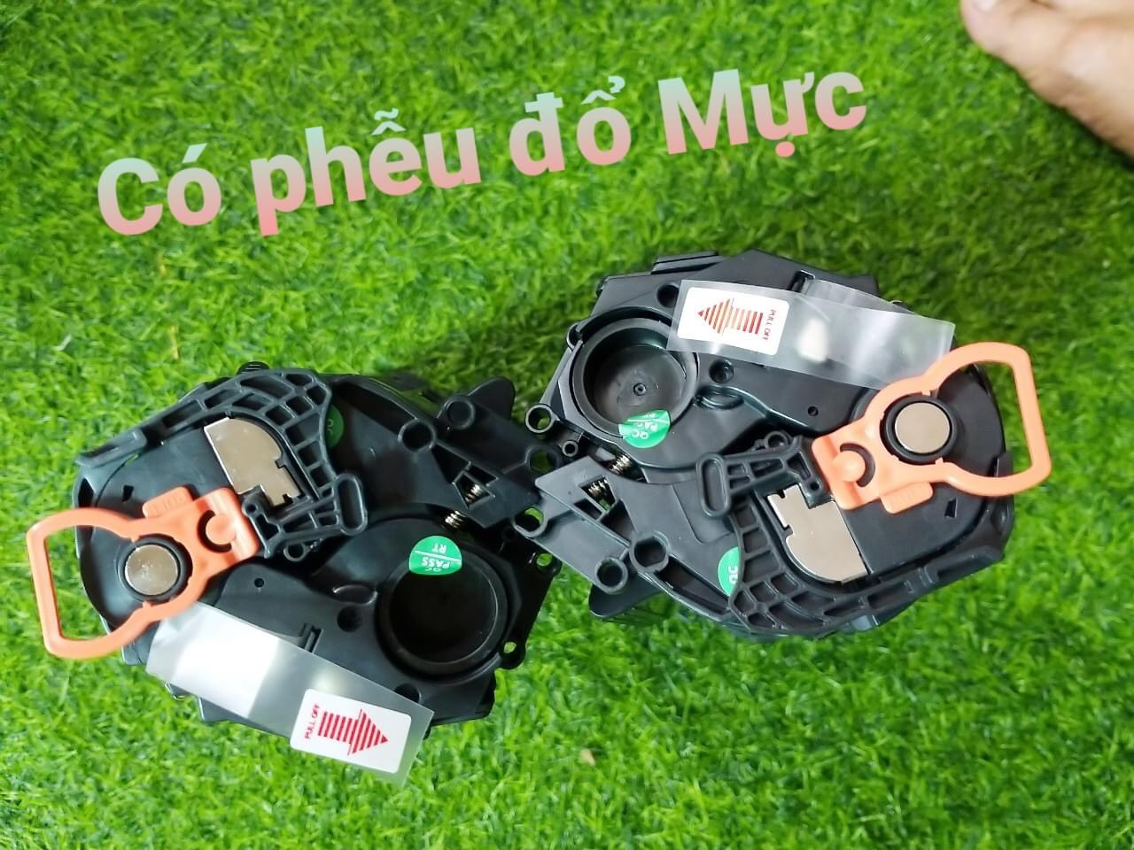 Hộp mực 12a sử dụng cho máy in Canon 2900/3000/Hp 1010/1018/1020 MF 1319/3050 có lỗ đổ mực và xả bên ngoài