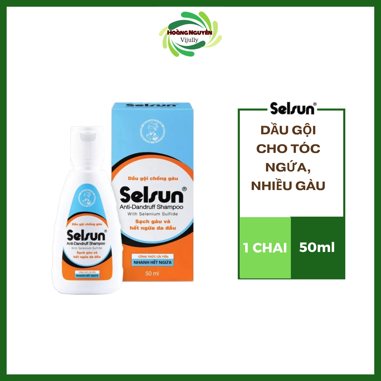 Dầu gội chống gàu Selsun 50ml