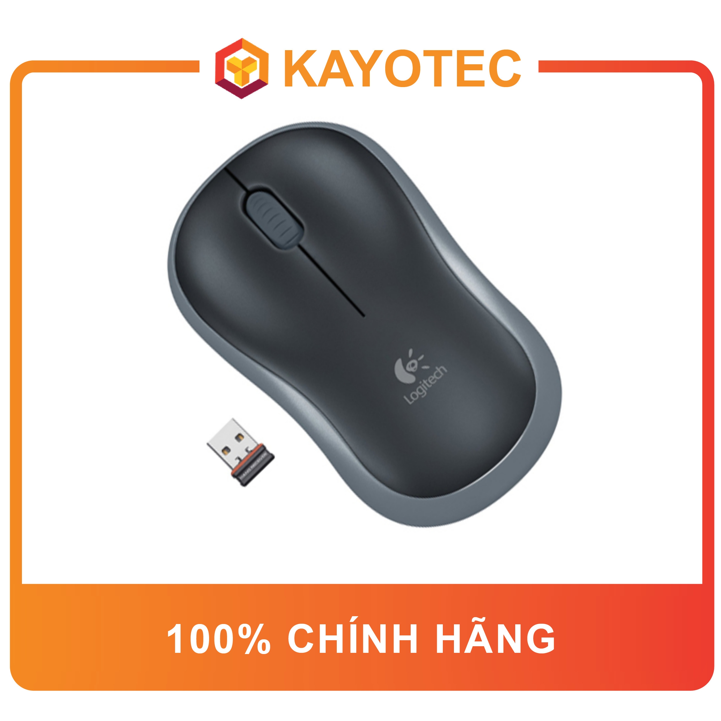 Chuột máy tính Logitech M185 - Hàng chính hãng