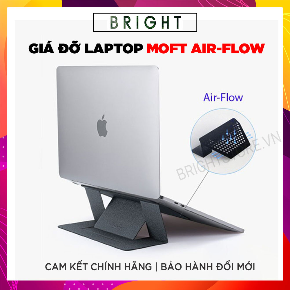 [HCM]Giá Đỡ Laptop Di Động Siêu Mỏng MOFT Stand - AirFlow