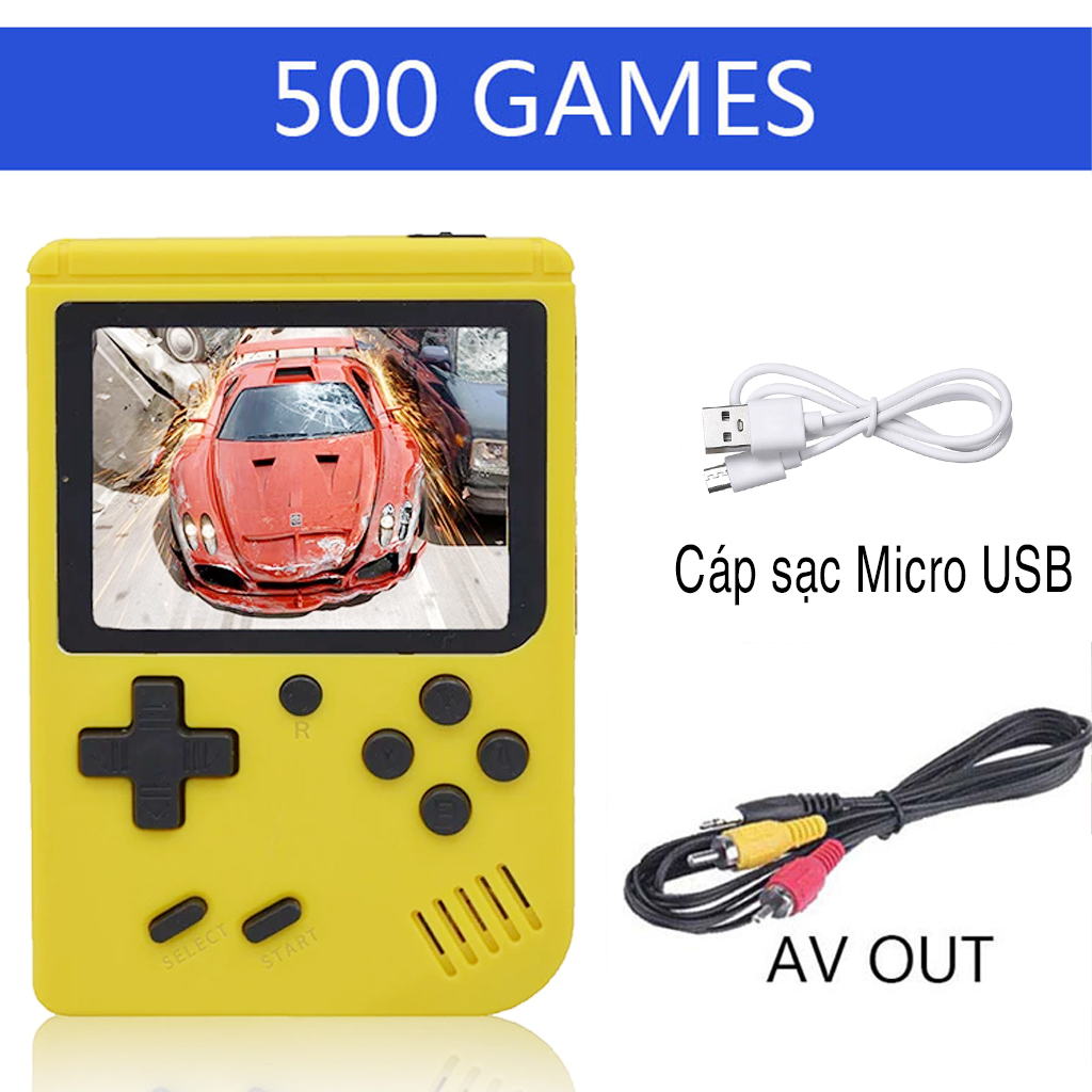 Máy chơi game sup 400 game in 1 kèm tay cầm chơi game
