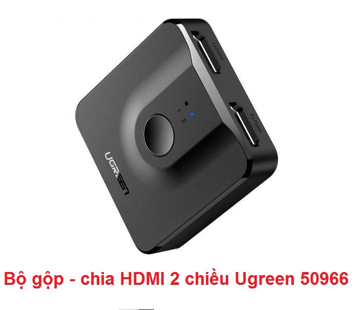 Genuine ugreen 50966 2-way hdmi combiner/divider