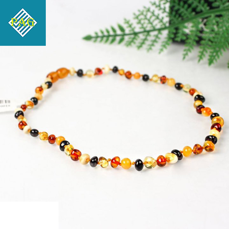 Vòng hổ phách cho bé - amber baby - hổ phách úc kèm phiếu kiểm định