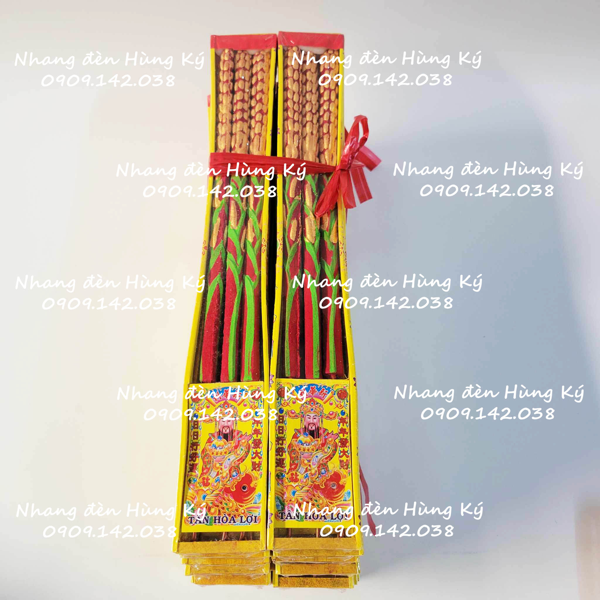 Nhang 3 cây bông huệ đứng tàn 5T