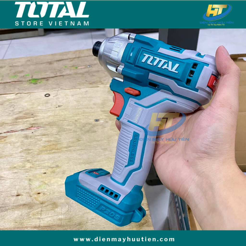 Thân máy siết vít dùng pin 20v total tirli2017