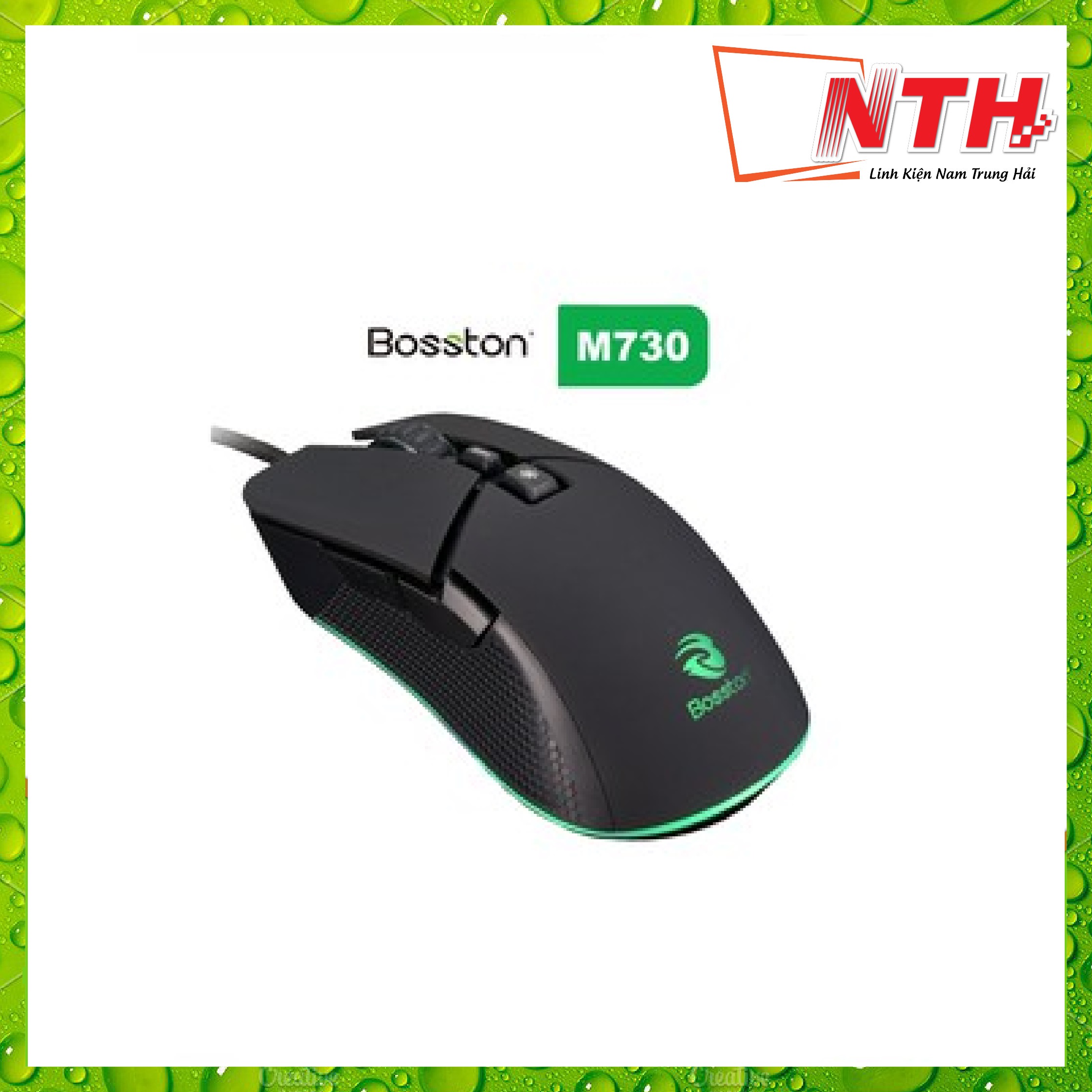 Chuột bosston m730 led gaming