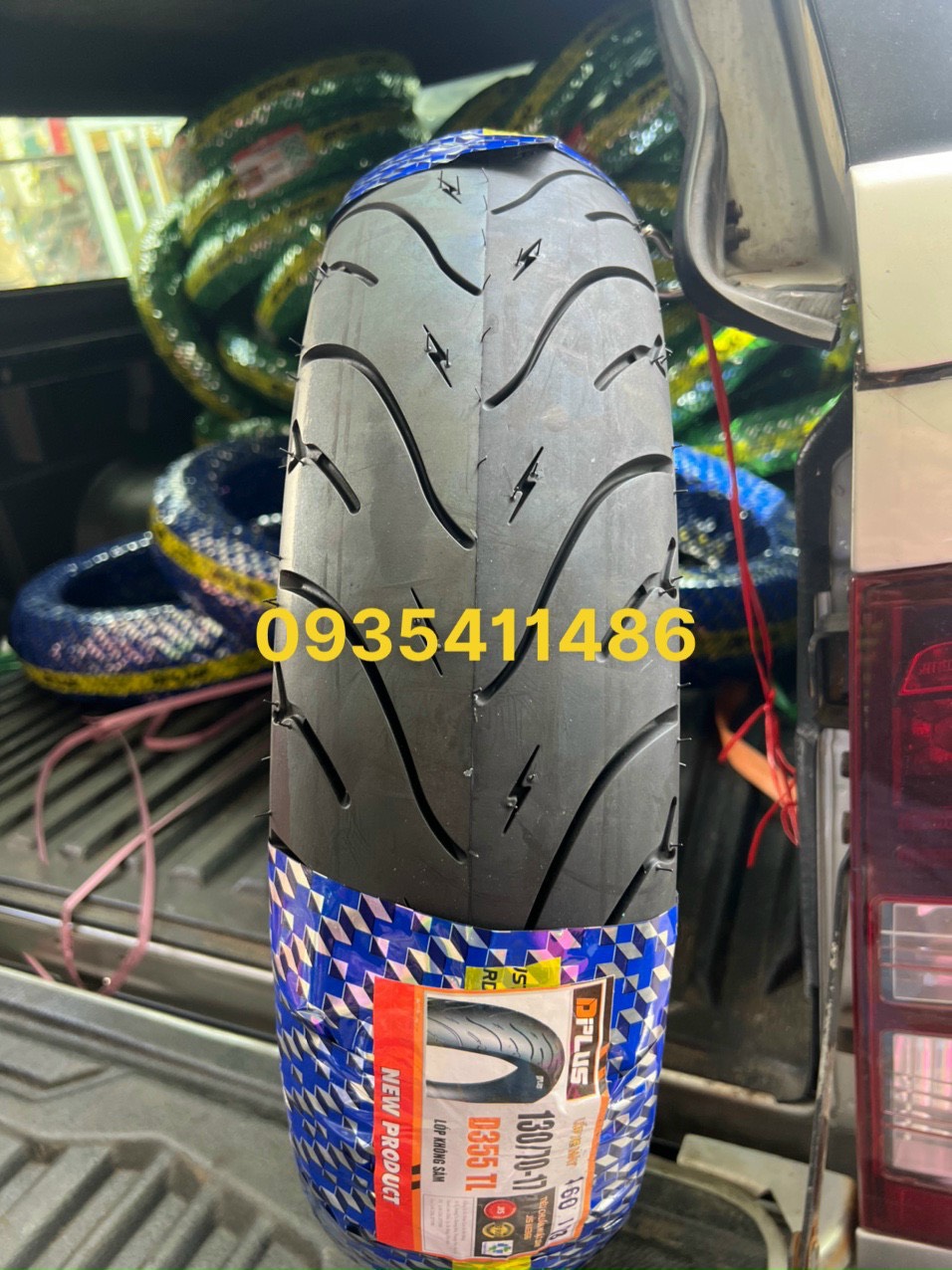 Vỏ Trước Xe Exciter, Winner 150cc, và các dòng xe số thông dụng Hãng DPLUS